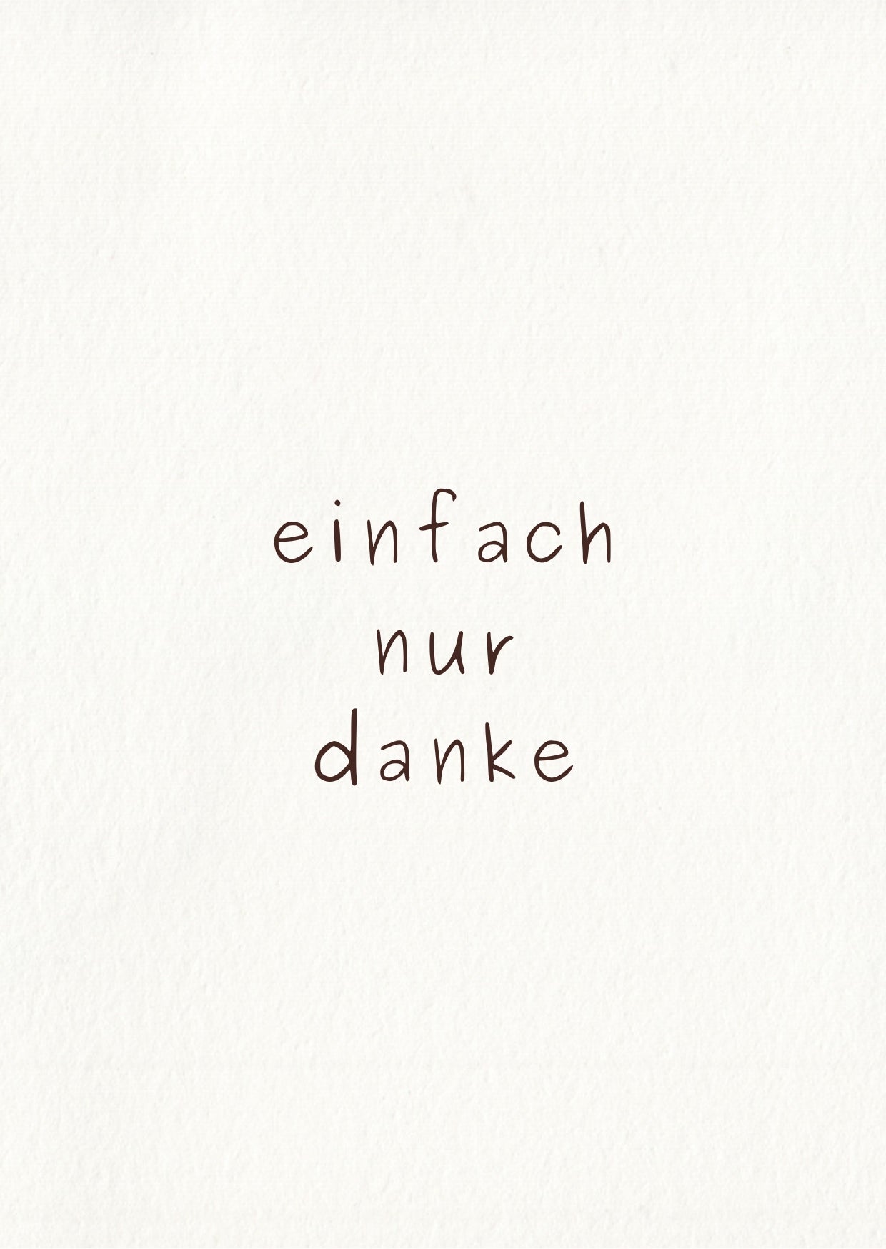 Personalisierte Grußkarte