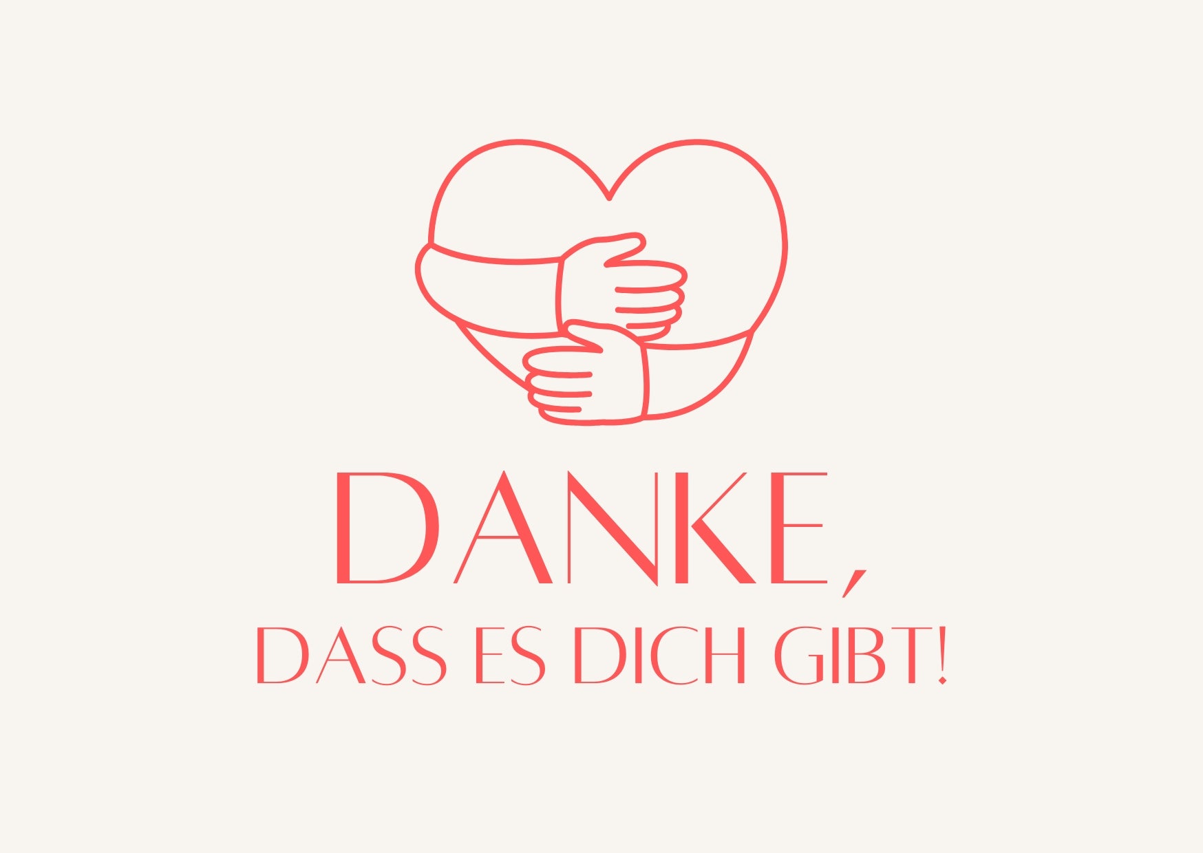 Personalisierte Grußkarte