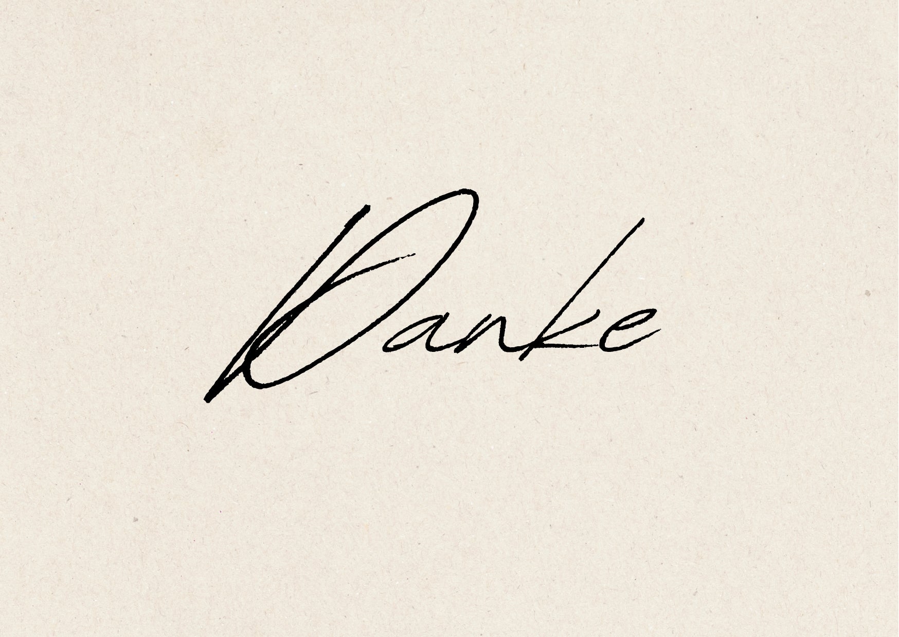 Personalisierte Grußkarte