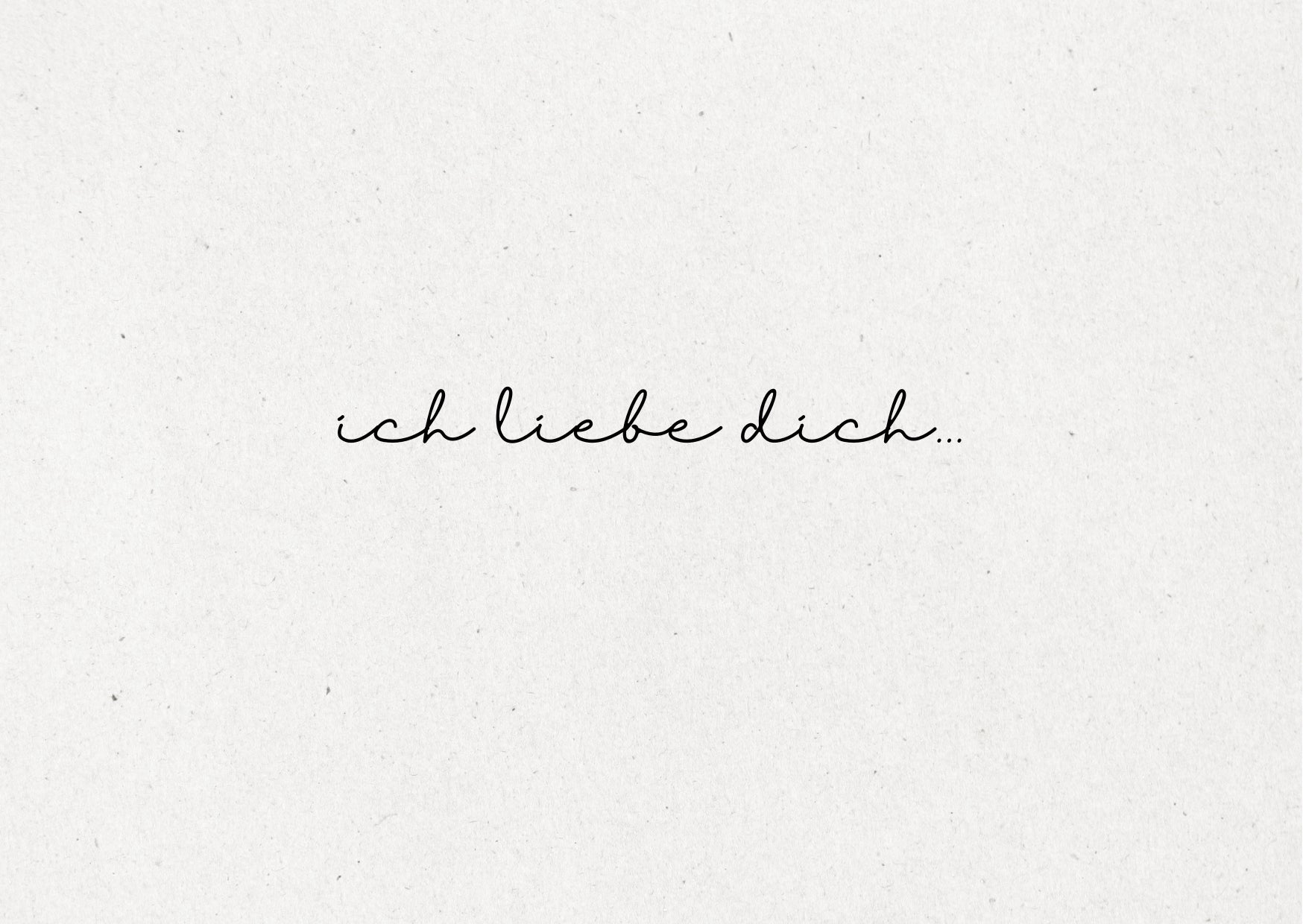 Personalisierte Grußkarte