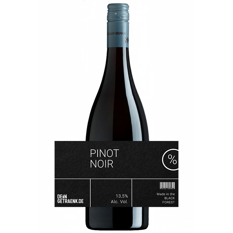 Pinot Noir Premium trocken – personalisierte Weinflasche mit individuellem Etikett von DeinGetraenk.de